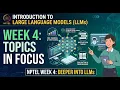 Introduction to Large Language Models LLMs Week 4 Quiz Assignment Solution NPTEL 2026