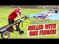 Download Lagu Easily Roll a HUGE Water Slide Using a Winch  - Bounce House Business Hack