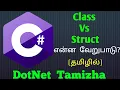 C Difference between Class Struct Tamil DotNet Tamizha