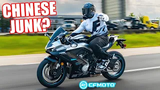 I FINALLY RODE A CF MOTO 😳| 675SS Review