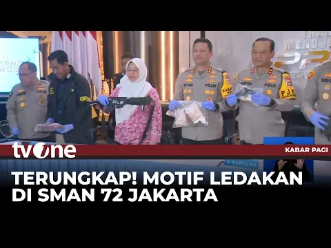 Pengungkapan Kasus Ledakan SMAN 72, Ternyata Ini Motifnya