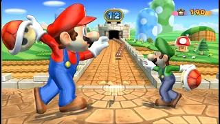 Mario Party 9: Goomba Bowling Perfect Game with Mario (Highest Score)| Cartoons Mee