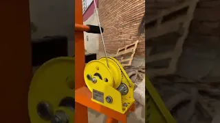 Self Loacking Hand Manual Winch Non Electrical Crank Winch Tool 