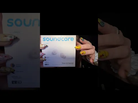 ASMR with the soundcore Sleep A30 Special Earbuds #asmr #soundcore