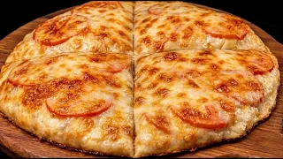 One Tortilla Pizza! No Kneading, No Rolling — Tastier Than Real Pizza! 🔥