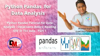 Python Pandas Tutorial for Data Analysis - DataFrame Basics
