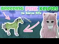 Breeding PINK Kelpies in Horse Life Horse Life Roblox
