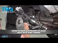 How to Replace Front CV Axle Assembly 2014-2018 GMC Sierra