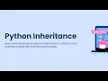 Inheritance Python programming SNS Institutions
