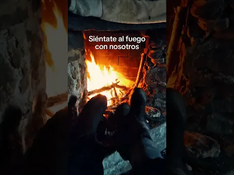Ven y siéntate al fuego 🔥 #fantasia #fuego #asmr