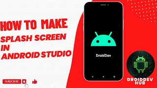 How to make Splash Screen in Android Studio 2024 Splash Screen Tutorial Java