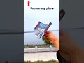 Download Lagu How to make boomerang airplane🪃✈️, Paper plane that comes back, paper plane tutorial #shorts #craft