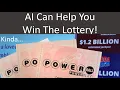 AI Can Help You Win The Lottery