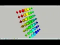 VTK Python Example - ProgrammableGlyphs
