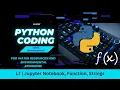 L7 Python for Water Resources Environmental Eng Jupyter Notebooks Strings Input Functions