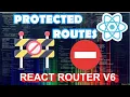 Protected Routes in React with React Router V6 2022