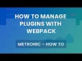 Below v7 0 How To Manage Plugins with Webpack - Metronic Admin Theme