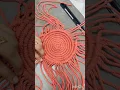 macrame centre table piece