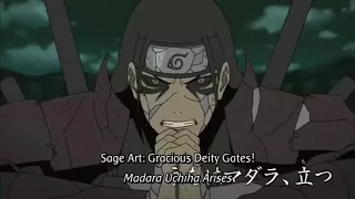 edo madara vs edo hashirama naruto battle