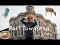 Seattle to Port Townsend day trip Ferry rides deer and Victorian buildings vlog