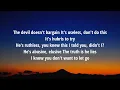 Alec Benjamin - Devil Doesn't Bargain (Lyrics)