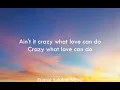 David Guetta - Crazy what love can do (lyrics)