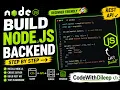 Build Your First Node js Backend Beginner Friendly Tutorial