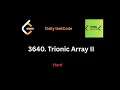 3640 Trionic Array II daily leetcode