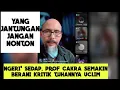 Lagu Geger‼️kali Ini Prof Cakra Bongkar Habis²an Tuhan Umat Sebelah, Ngeri² Sedap Nontonnya