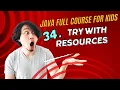 JAVA Coding Series 2024 - 34 Try with Resources