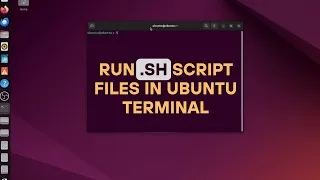 How to Run sh Script Files in Ubuntu Terminal - Easy Shell Script Tutorial