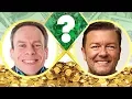 WHO S RICHER - Warwick Davis or Ricky Gervais