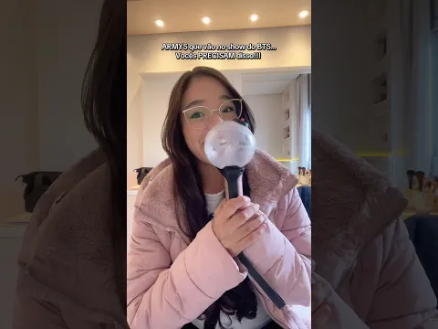 DICAS IMPORTANTES PARA O SHOW DO BTS #shorts #bts