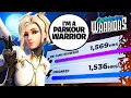 I Spectated A Mercy Parkour MASTER - Overwatch Quickplay Warriors