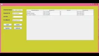 Display ArrayList in jTable using Java GUI Bangla