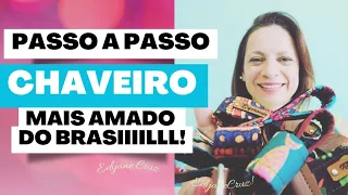Passo a Passo-Chaveiro mais amado do Brasiiiilll!!!