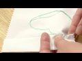 How to do a Slip Stitch - Sewing Quarter Stitch Tutorials