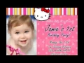 Making Personalized Birt ay Party Invitations