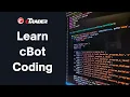 Learn How to Code a cTrader cBot