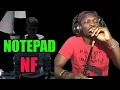 DAMN HE S SO CLEVER NF - NOTEPAD Reaction