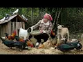 Lagu Han takes care of the pets and transforms the garden into his dream farm