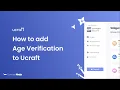 How to add Age Verification to Ucraft