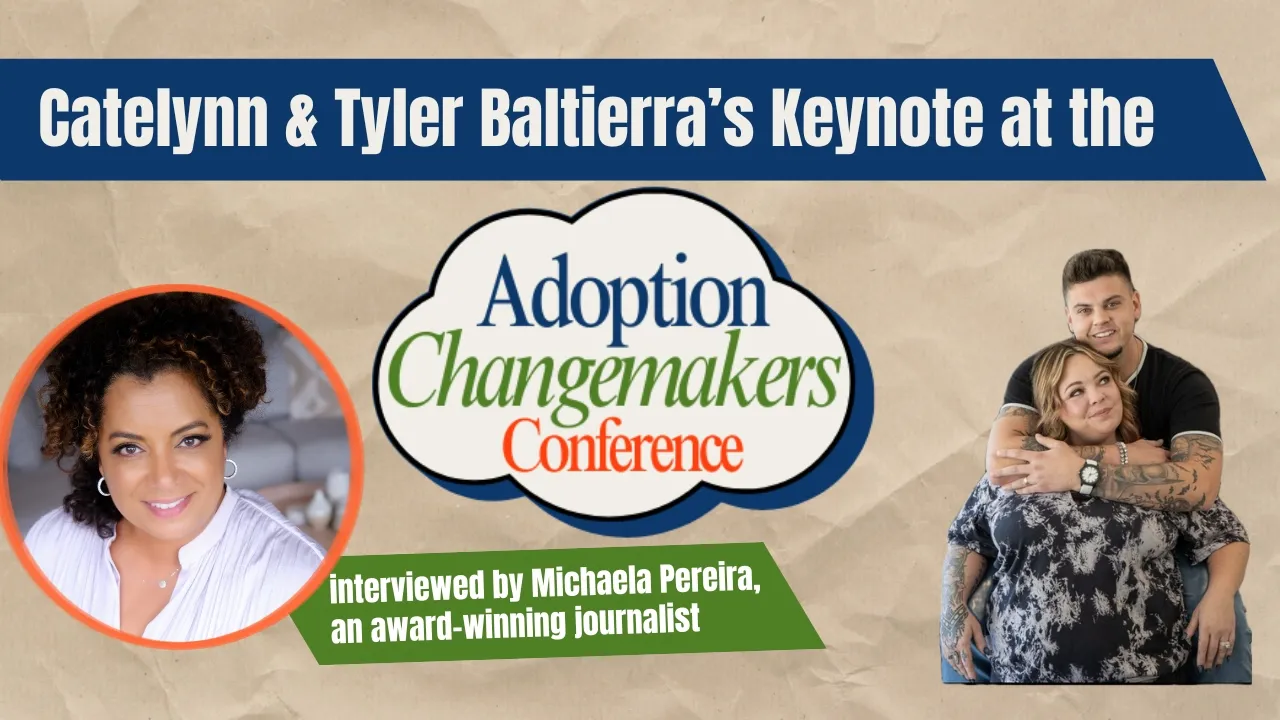 Catelynn & Tyler Baltierra Talk w/ reporter Michaela Periera for the Adoptee Changemaker Conference
