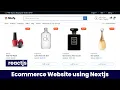 Ecommerce Website using Nextjs Tailwindcss Redux toolkit and Stripejs Free Source Code