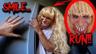 SMILING WOMAN FOUND ME AGAIN… 😨 (HORROR POV ESCAPE)