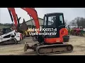 KUBOTA KX057 4 used mini excavator for sale