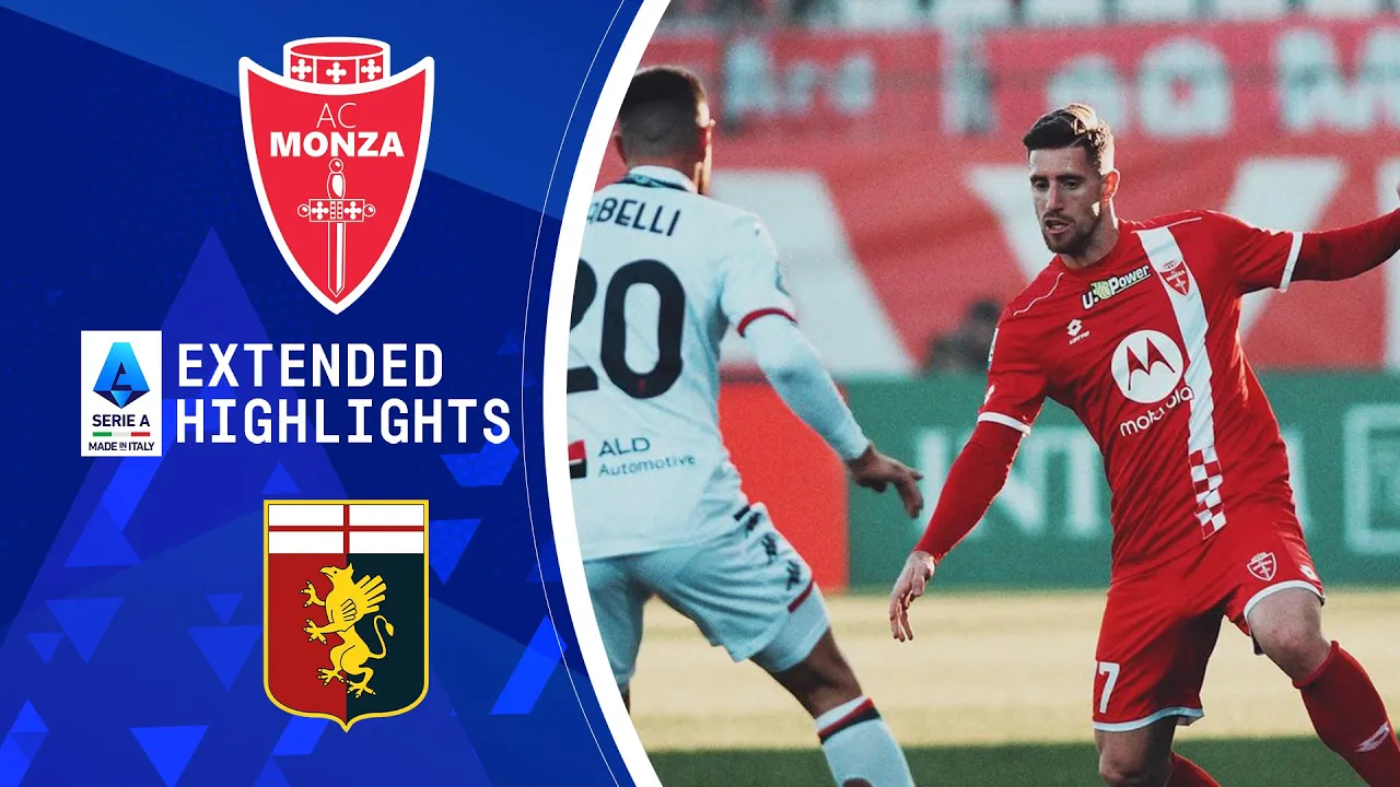 Monza vs. Genoa : Extended Highlights | Serie A | CBS Sports ...