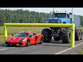 Download Lagu Cars vs Broken Down Pipes Challenge | BeamNG.drive Fails \u0026 Crashes 2025!