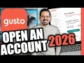 How to Open a Gusto Payroll Account 2026