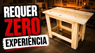 BANCADA de trabalho (qualquer pessoa consegue fazer)